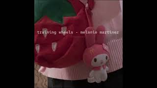 training wheels - sped up