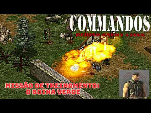 Commandos - Behind Enemy Lines: Tutorial Missão do Boina Verde (Guia PT-BR na descrição)
