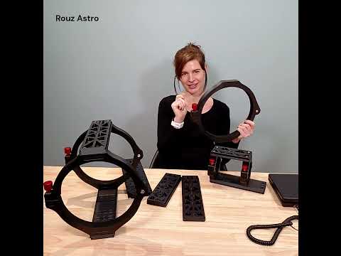 Rouz Astro - Telescope Tube Rings - Carbon Cages