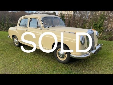 Thumbnail for 1958 Mercedes 219 Ponton W105 by Mercedes-Benz W105