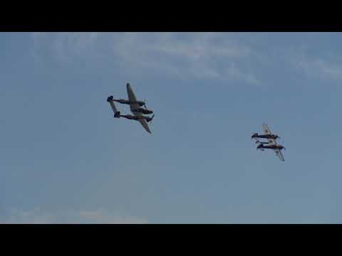 YAK 110 and P-38 Lightning California Capital Airshow September 22, 2018