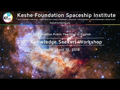 219th Knowledge Seekers Workshop - Apr 12, 2018