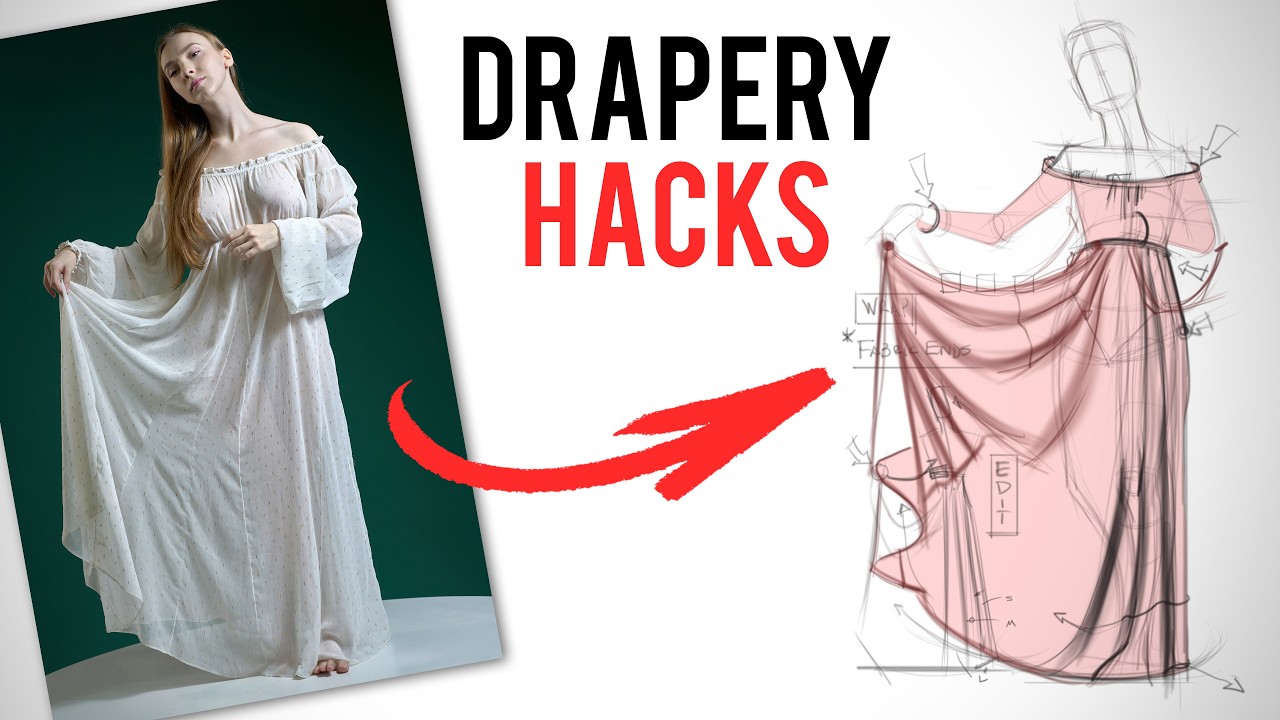 The First Steps to Drawing Clothes RIGHT