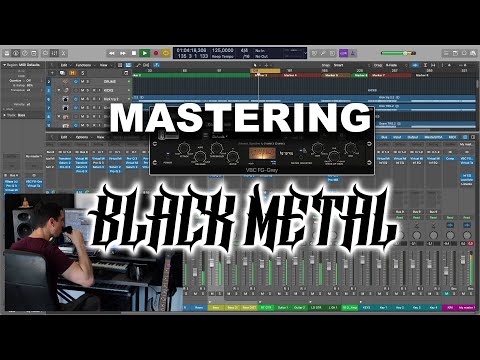 Mastering Black Metal (quick run-through, Slate, iZotope, mac M1)