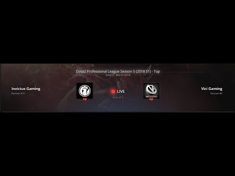 DOTA 2 LIVE ||  Invictus Gaming vs Vici Gaming ||  Invictus Gaming vs Vici Gaming