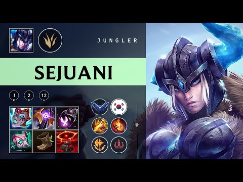 Sejuani Jungle vs Skarner - KR Diamond Patch 25.24
