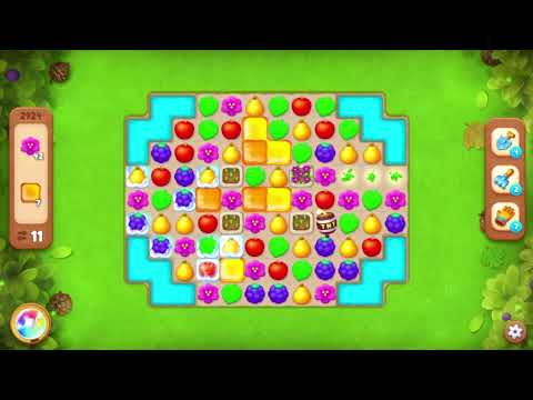 GardenScapes level 2924 24 moves no boosters