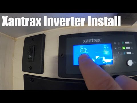 Xantrax XC Inverter/Charger Installation and Review! Boondocking Power!!
