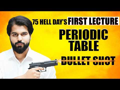 Periodic Table Bullet Shot for NEET 2026 & JEE 2026 || Day 1 - 75 Hell Days for NEET 2026 ~ ABK Sir