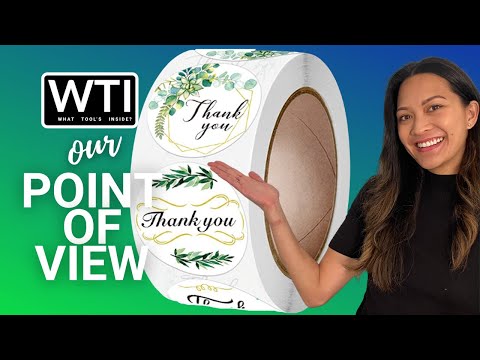 Vilitasnas Floral Thank You Stickers - WTI product video review