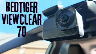 RedTiger ViewClear 70 : 360 Degrees Full Coverage 4K Dash Cam for Day and Night!