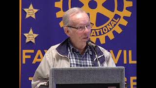 Charlie Louvin at the Fayetteville Rotary Club April 27, 2010