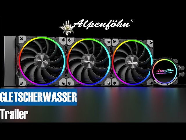 AIO Alpenföhn Gletscherwasser 240 HS RGB 24cm White