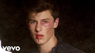 Kadr z teledysku Stitches tekst piosenki Shawn Mendes