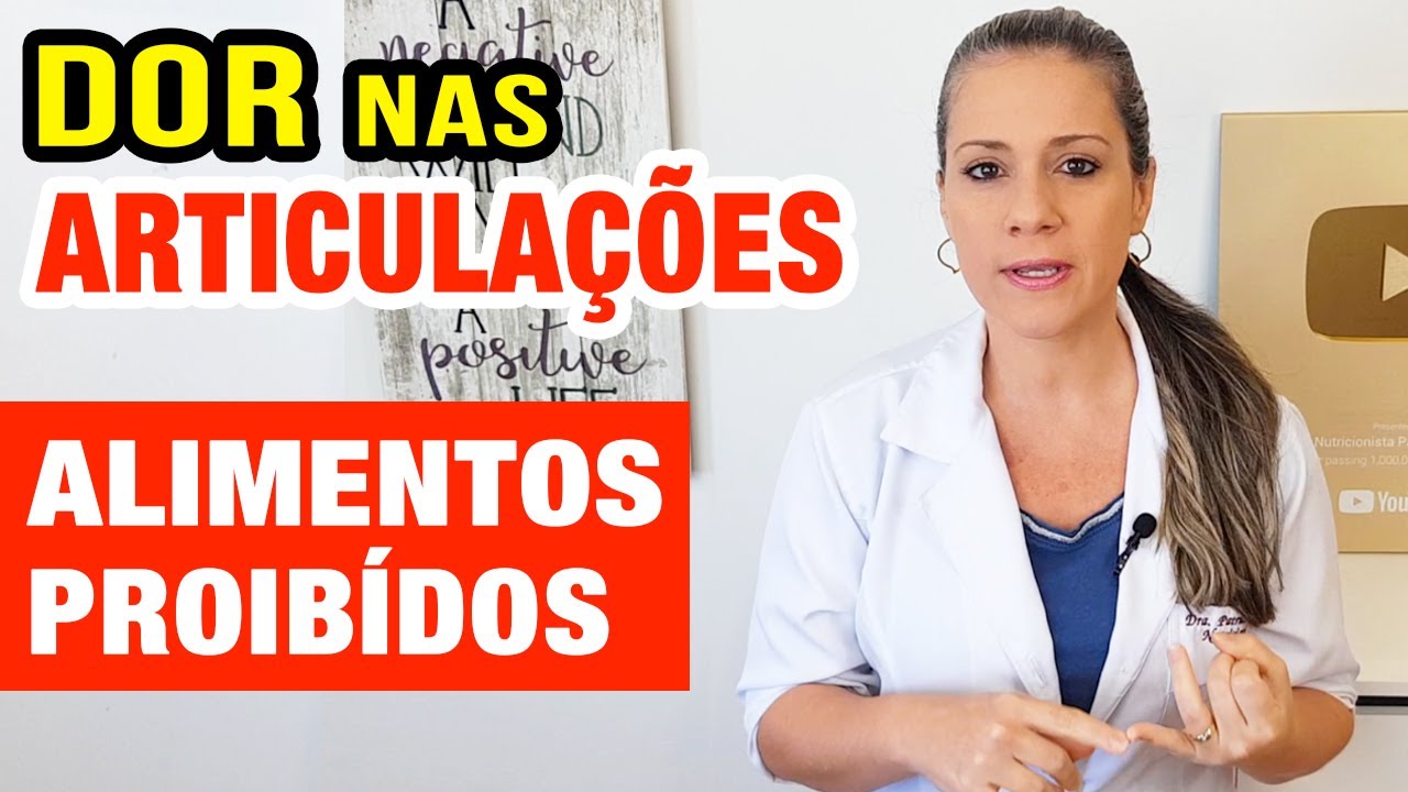 Alimentos Que Pioram as Dores nas Articulações