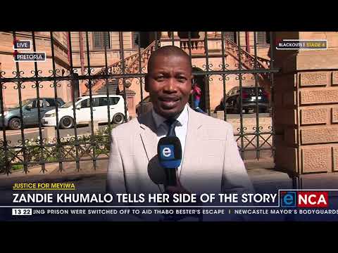 Justice For Meyiwa Zandie Khumalo tells her side of the story