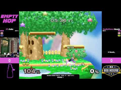 chaka (Sheik) vs. Muxedo (Fox) - Melee Singles Pools - Empty Hop
