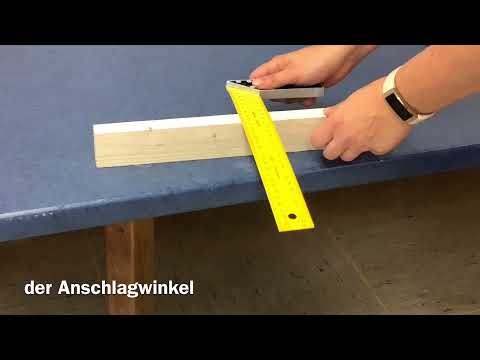 Werkzeugführerschein Holz- richtig anzeichnen