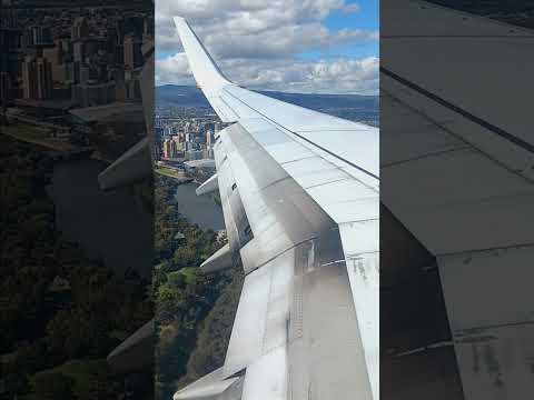 My flight Virgin Airlines VA219 landing on Runway 23 @ Adelaide Airport (16/4/24).