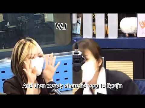 Red Velvet's Wendy share her food to ITZY's Ryujin