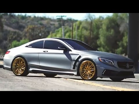 Savini Black di Forza BM13 Concave Wheels on Mercedes-Benz S550