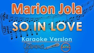 Marion Jola - So In Love (Karaoke) | GMusic
