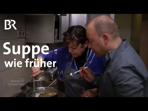 Regionale Spezialität: Aufwändige Suppe Hofer Schnitz | Haferlgucker | Zwischen Spessart & Karwendel