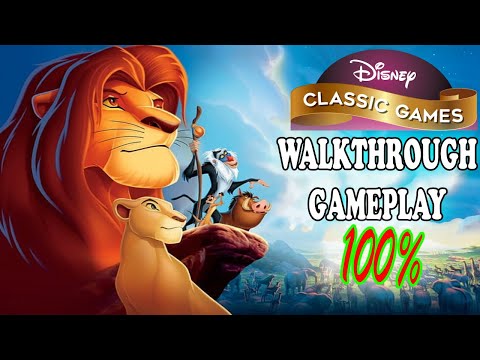 Disney Classic Games: The Lion King Full Walkthrough Gameplay