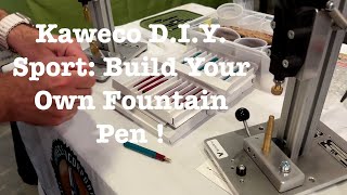 Kaweco D.I.Y. Sport Fountain Pen: Build Your Own Fountain Pen!