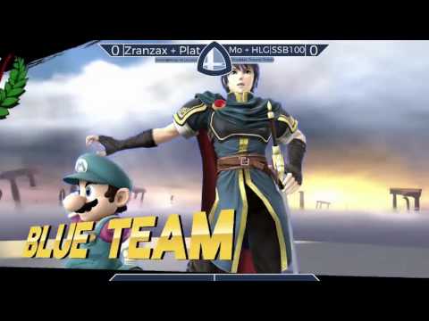 Sm4sh@Mines 48 - Zranzax + Plat Vs. Mo + HLG|SSB100 - Doubles Round Robin