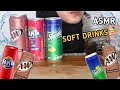 ASMR SOFT DRINKS MINUMAN SODA SPRITE FANTA DRINKING SOUNDS 먹방 By Rere Putri Nespi