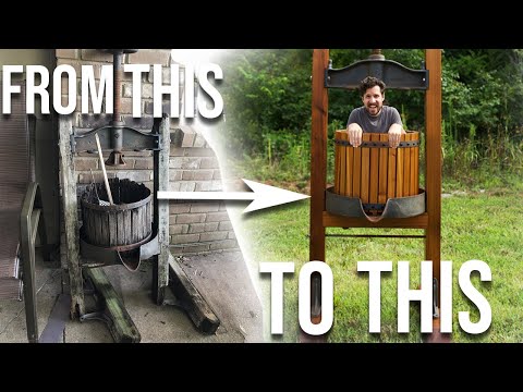 Rebuilding an Antique Cider Press!