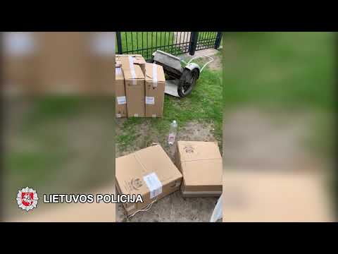 Pareigūnų laimikis – kontrabandiniai rūkalai