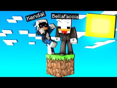GIOCHIAMO A MINECRAFT MA CON UN SOLO BLOCCO - MINECRAFT ITA