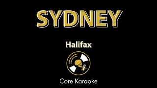 Halifax - Sydney [Karaoke Instrumental]