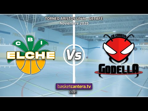 #DIRECTO U14M. CB GODELLA vs CBI ELCHE. Torneo Infantil Aristos, Getafe 2025