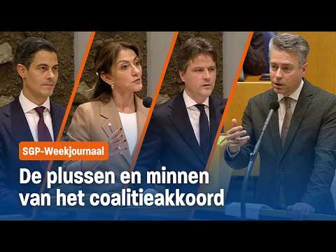 The first confrontation with D66, VVD and CDA - SGP Weekly Journal Episode 135