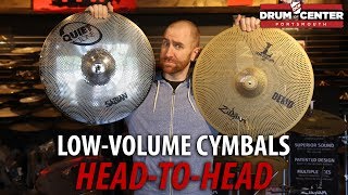 Video thumbnail for Low Volume Cymbals - Sabian Quiet Tone vs. Zildjian L80 by Drum Center of Portsmouth