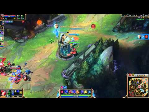 Support Magefortune and Ezreal vs Thresh and Graves, making it rain