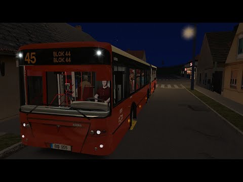 OMSI 2 BEOGRAD | Linija 45 Novi Beograd Blok44 | IK218N