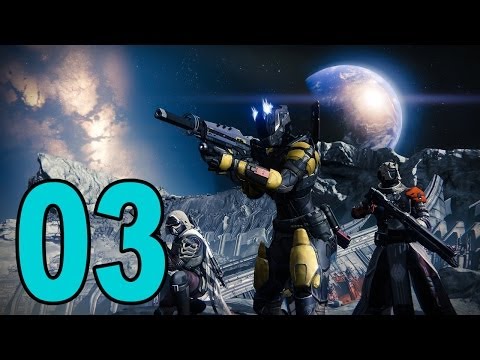 Destiny - Part 3 - Free Roam Missions! (Let's Play / Walkthrough / Playstation 4 Alpha Gameplay)