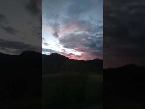 Atardecer increíble en Pucará - Azuay -Ecuador