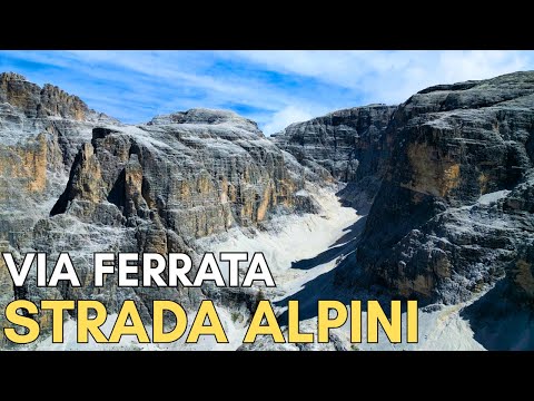 The Most Beautiful Via Ferrata I Ever Did - Strada Alpini