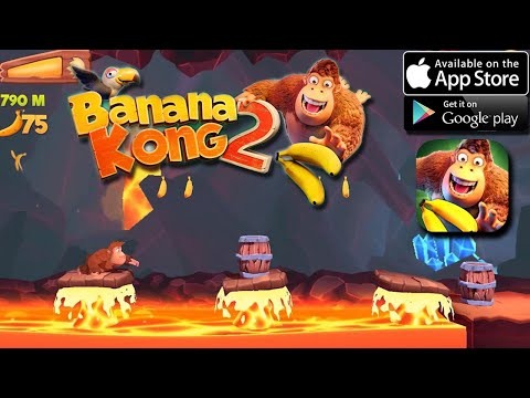 BANANA KONG 2 GAMEPLAY - IOS / ANDROID - YouTube