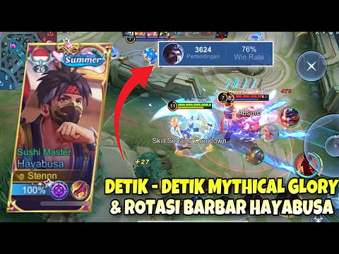 3K MATCH ! ROTASI BAR-BAR HAYABUSA & DETIK- DETIK MYTHICAL GLORY ! Top Global Hayabusa !