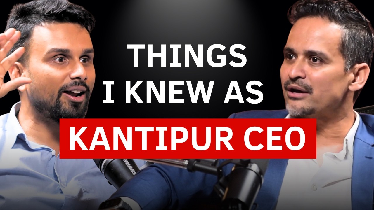 Why the CEO OF KANTIPUR Resigned at His Peak? Ep. 277