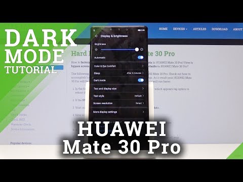 Dark Mode HUAWEI Mate 30 Pro