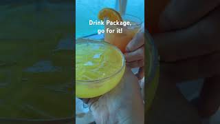 CHEERS! It’s well worth it to include a drink package if you love drinking like this. #cruising