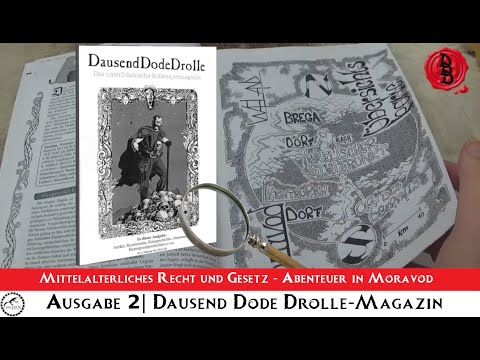 Dausend Dode Drolle Midgard Magazin Heft 2:  Abenteuer: Pelzchen in Moravod | Fanzine