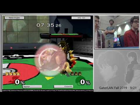 GL SSBM F2019 - 9/21 - Nojump+ (Fox) Vs. ChickenMC (Bowser) - Pools